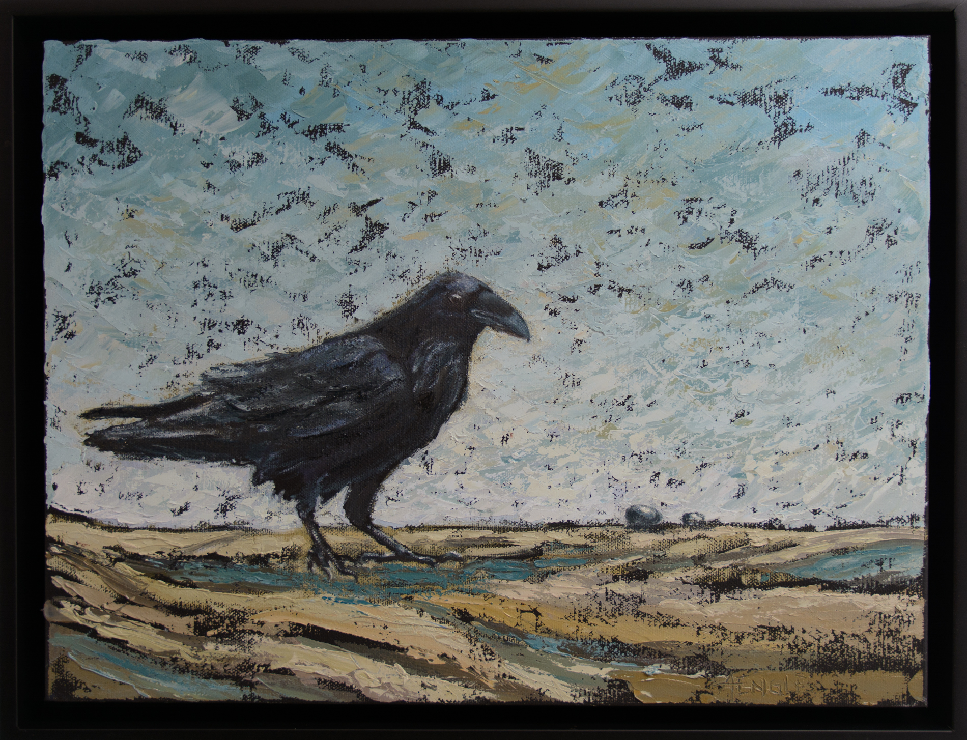 The Raven and Two Pebbles
