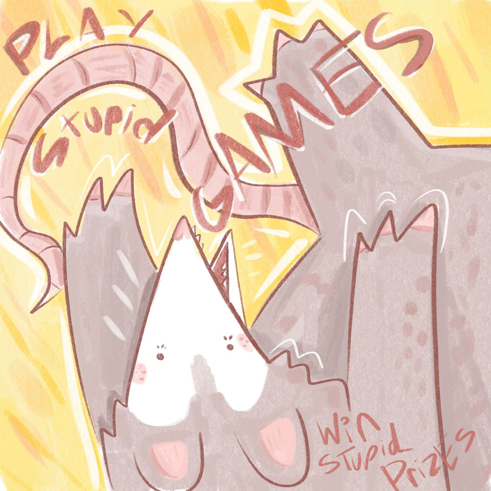 Possum frame from an animated short