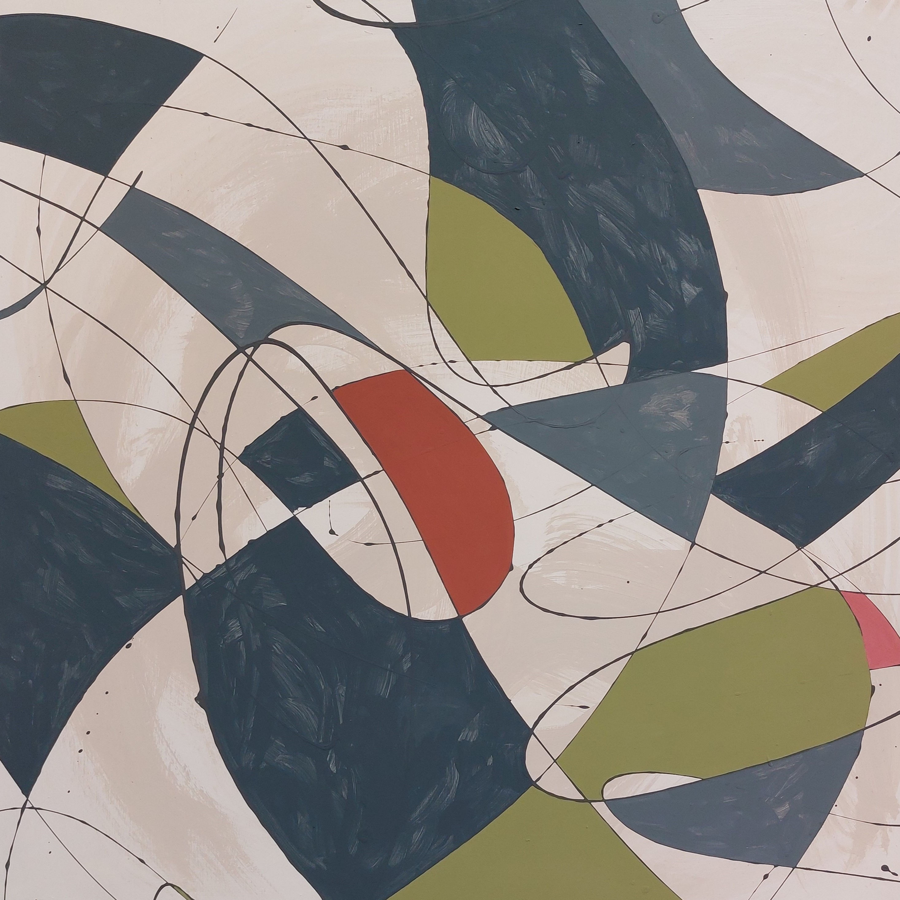 Shards and Ashes (Green and Pink)