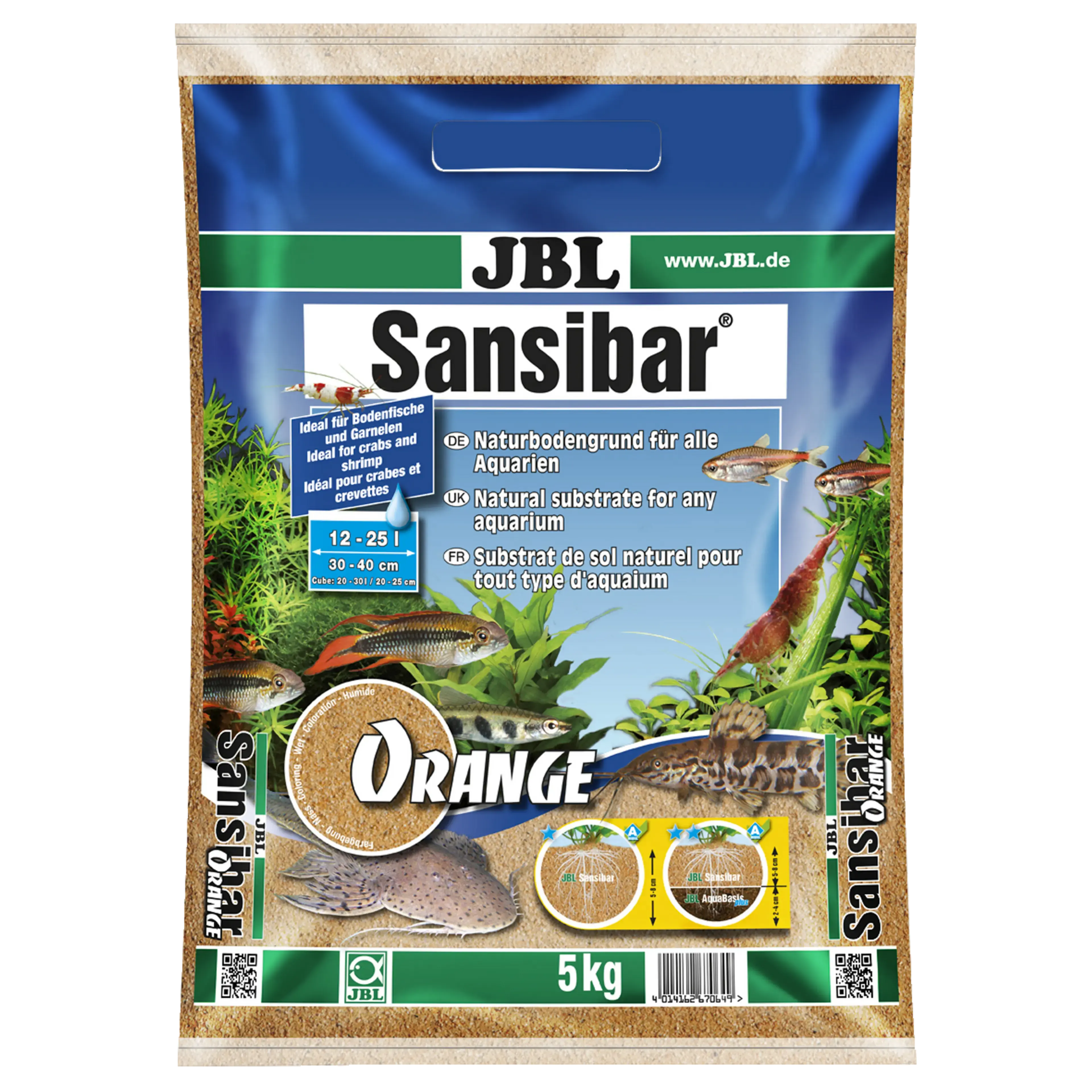 JBL Sansibar Orange – Arena natural fina