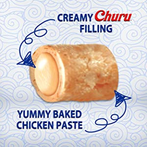 Miniatura: Churu Bites Dog Receta Pollo con Salmon