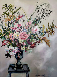 Arranġament fuq il-banketta tan-nanna