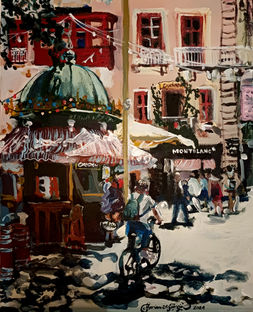 An early morning errand in Valletta