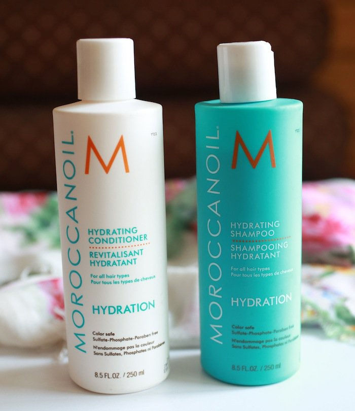 Thumbnail: Moroccanoil Moisture Hydrating Shampoo and Conditioner 8.5oz/250ml Set Free ship