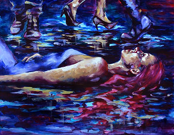 Contemporary Art Awards | Simone Linssen | Stillness in Disorder | Oil on canvas | 76 x 61cm | 2016