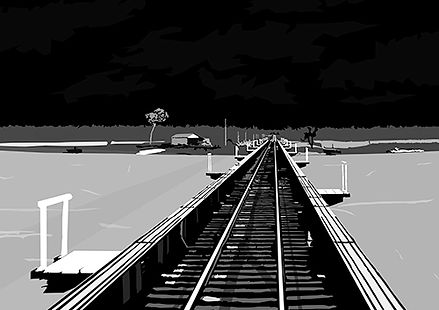 Samir Hamaiel | Red Room | giclee print | 70 x 50cm | 2017