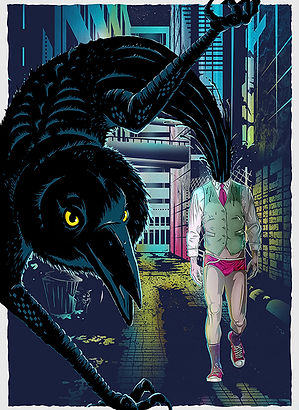 Wade Goring | After Hours | digital art print | 84.9 x 118.9cm | 2017