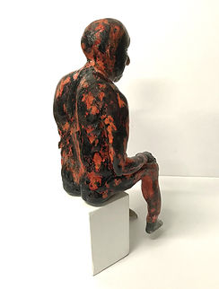 In Essence... by New South Wales artist, Lauri Smith - backview - resin version