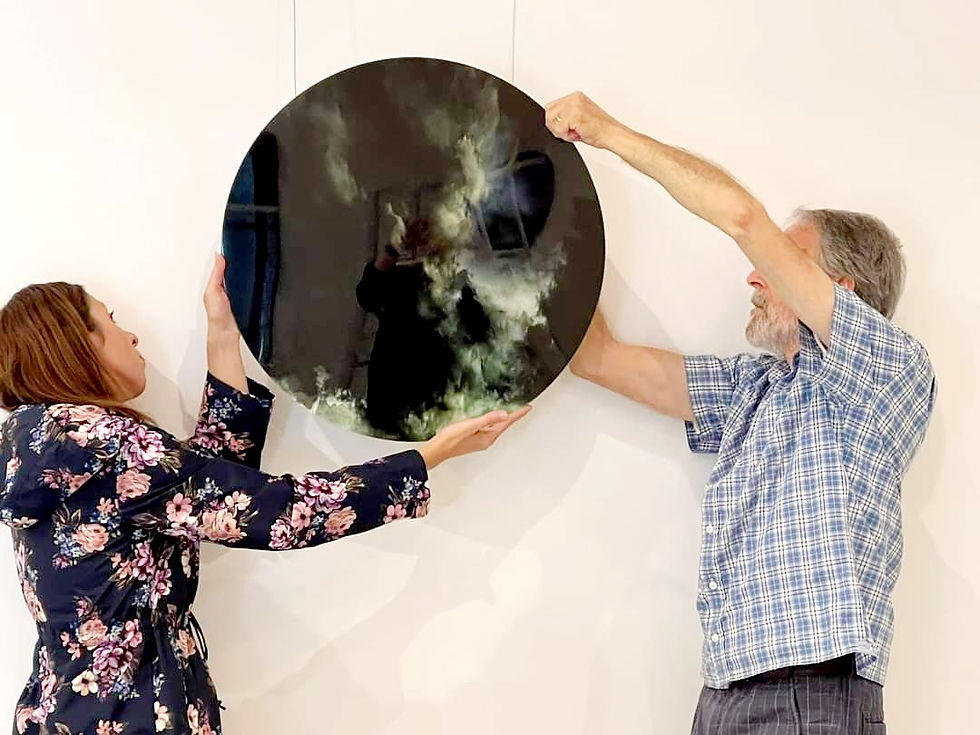 Julie Rees exhibition: cloud gazing
