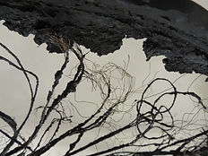 Anna Russell- Smith | Tree of Hope | Recycled tyres | 80 x 105 x 8cm | 2017