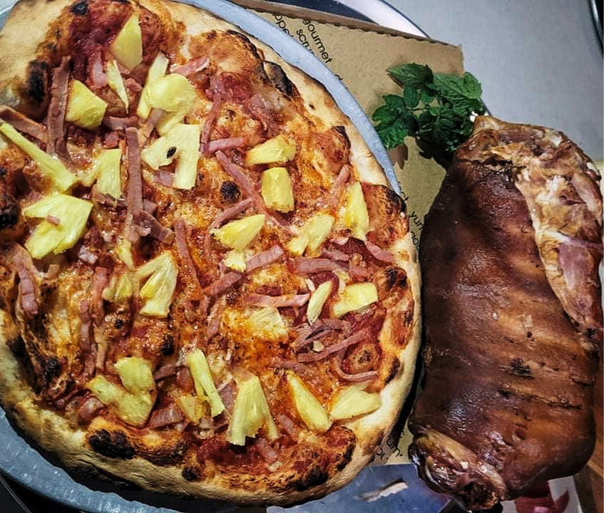 Arranged Food and Objects