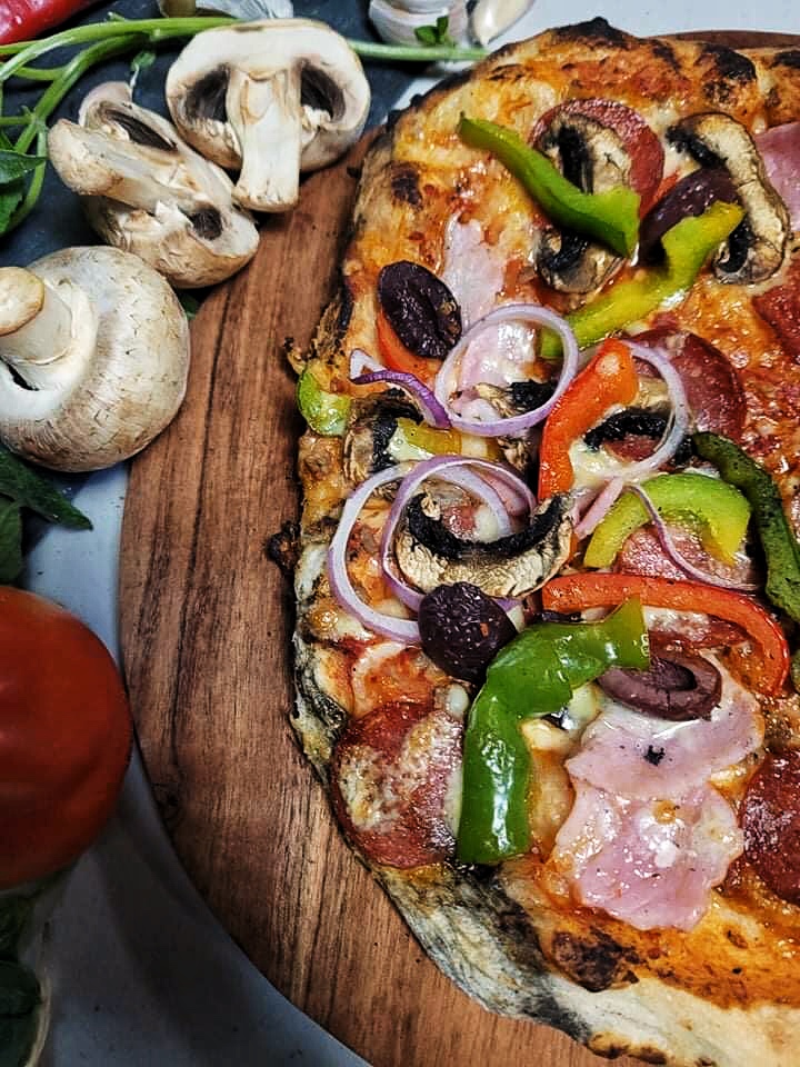 Arranged Food and Objects