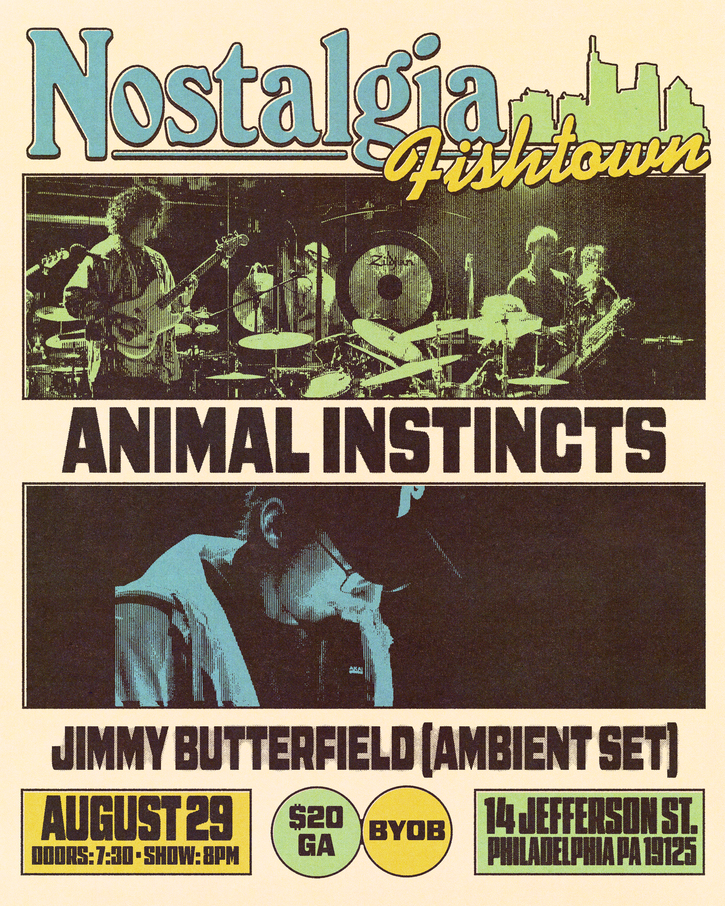 Animal Instincts & Jimmy Butterfield (Ambient Set) artwork from Nostalgia Fishtown