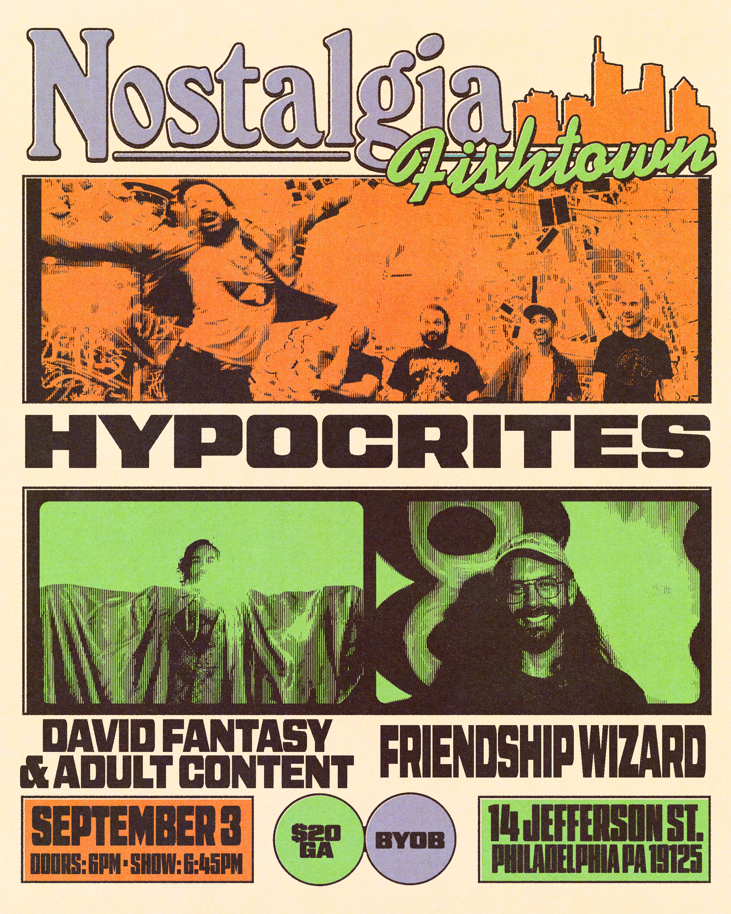 Hypocrites, Friendship Wizard, David Fantasy & Adult Content artwork from Nostalgia Fishtown