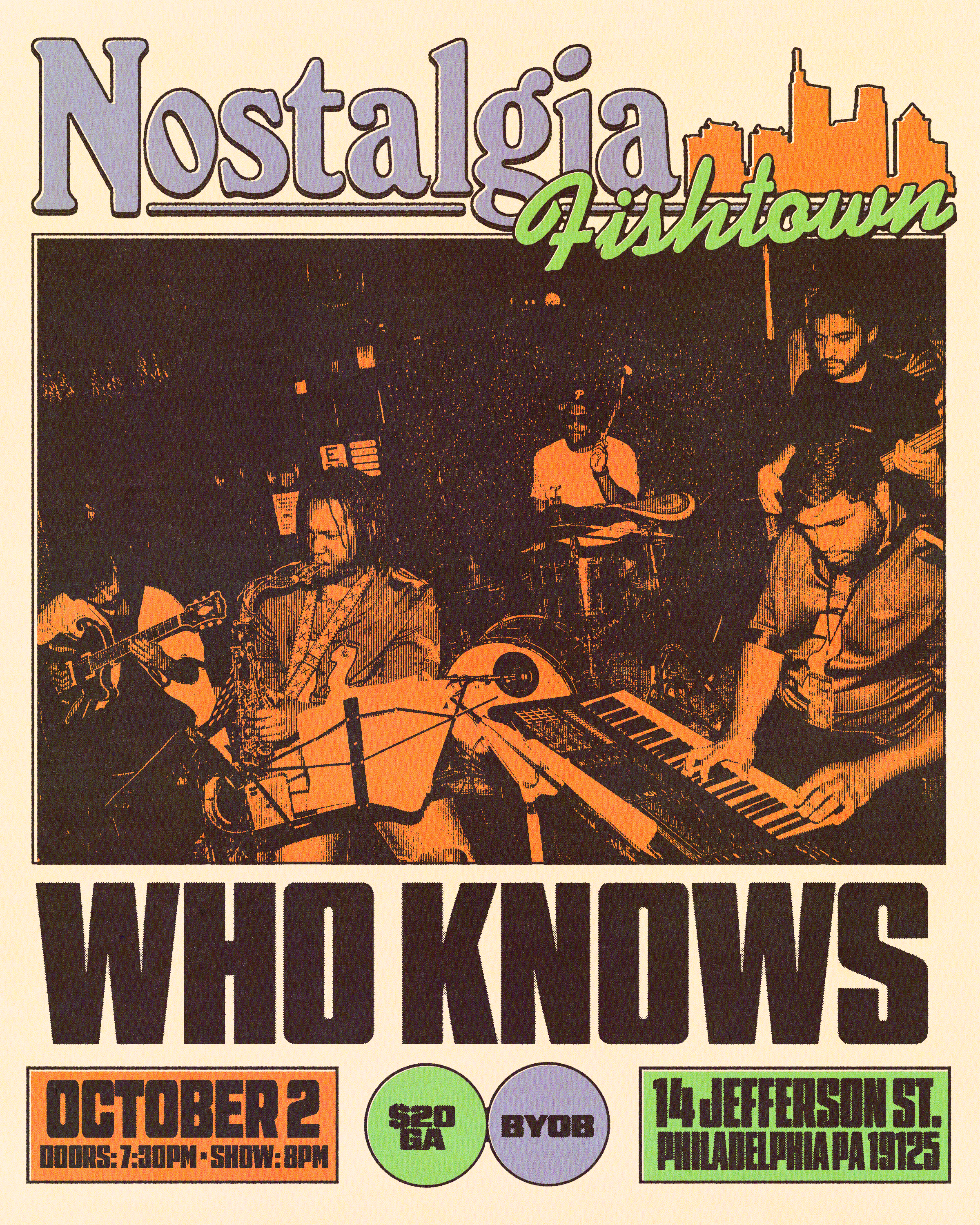 Who Knows artwork from Nostalgia Fishtown