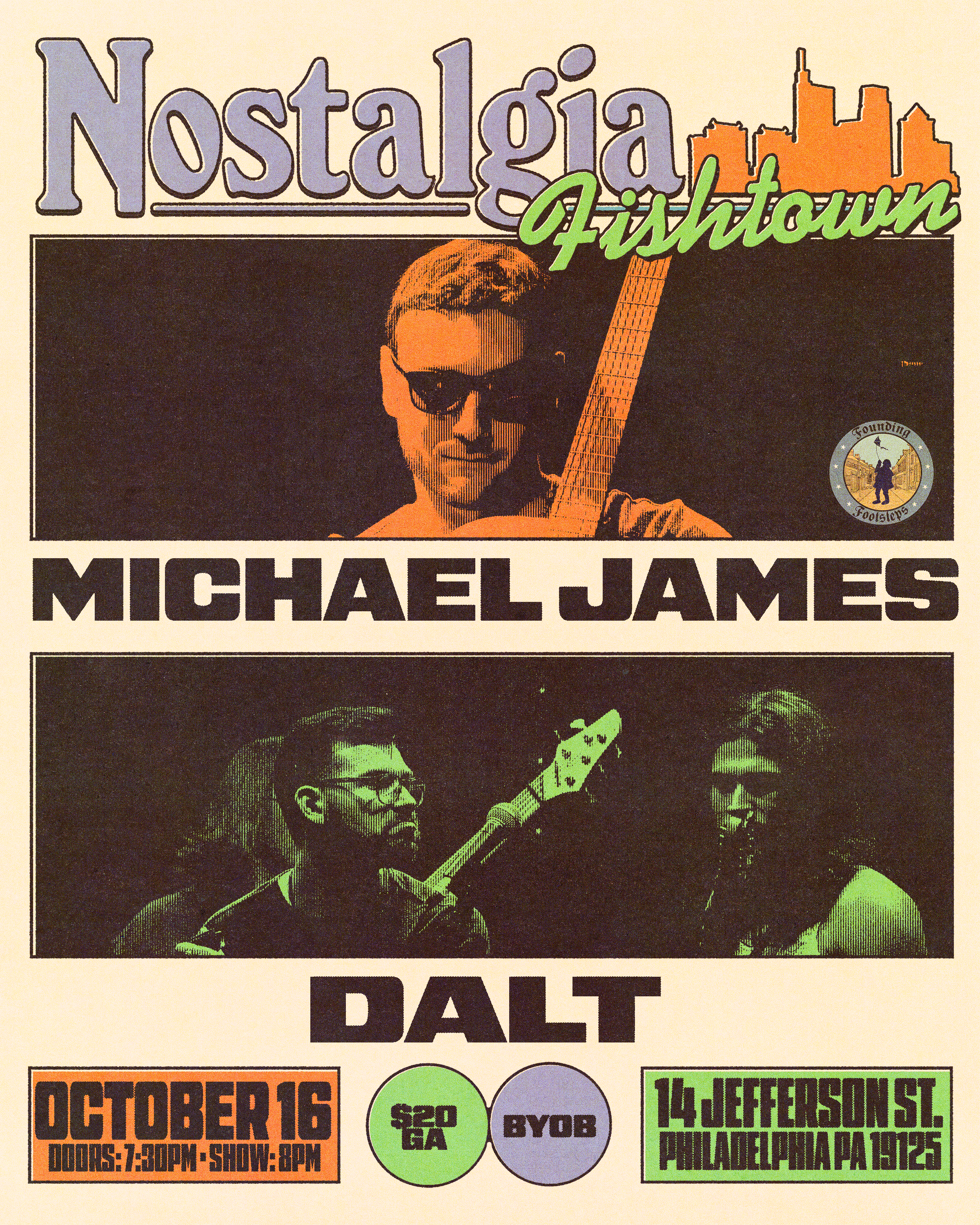 Michael James & DALT artwork from Nostalgia Fishtown