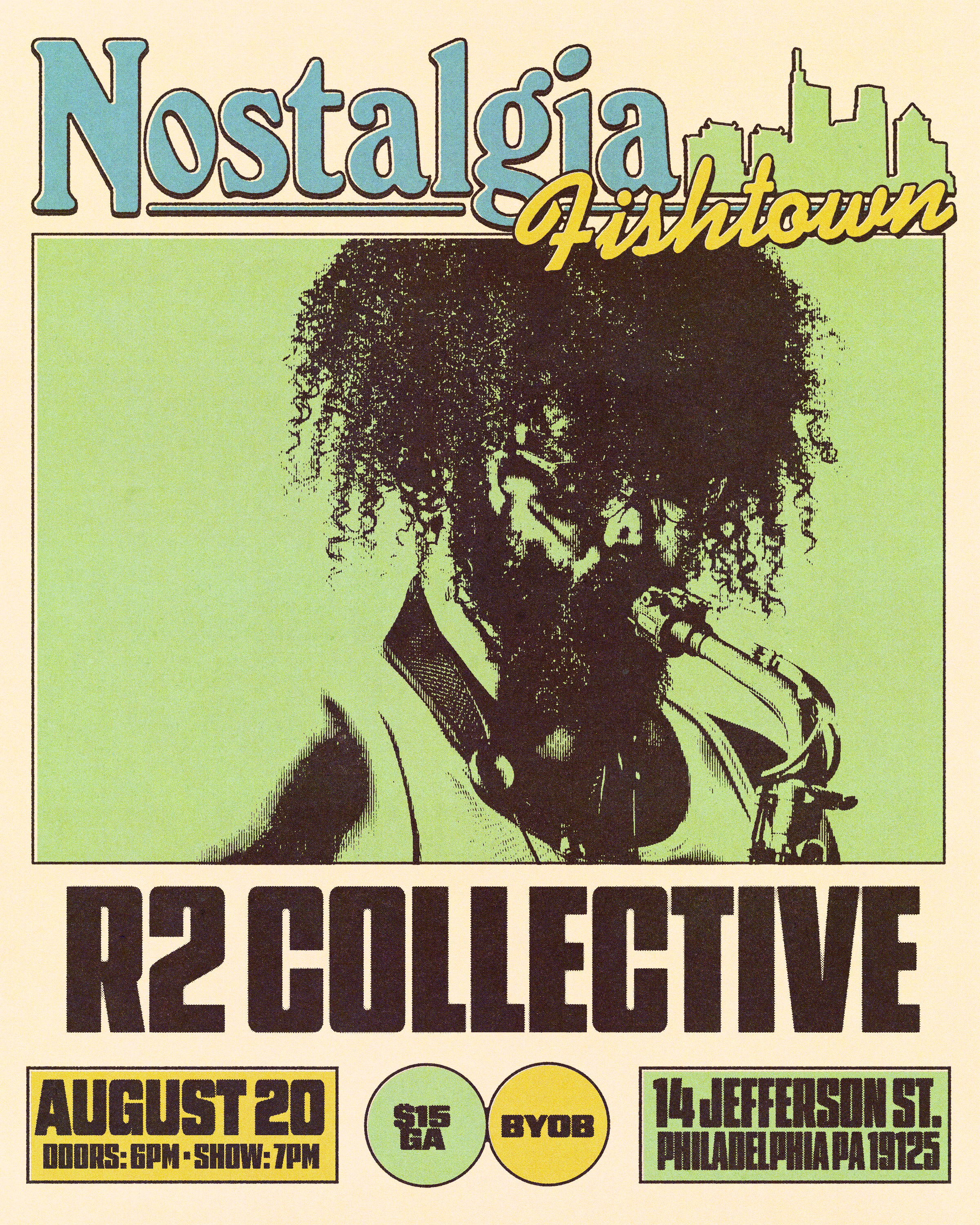 The R2 Collective artwork from Nostalgia Fishtown