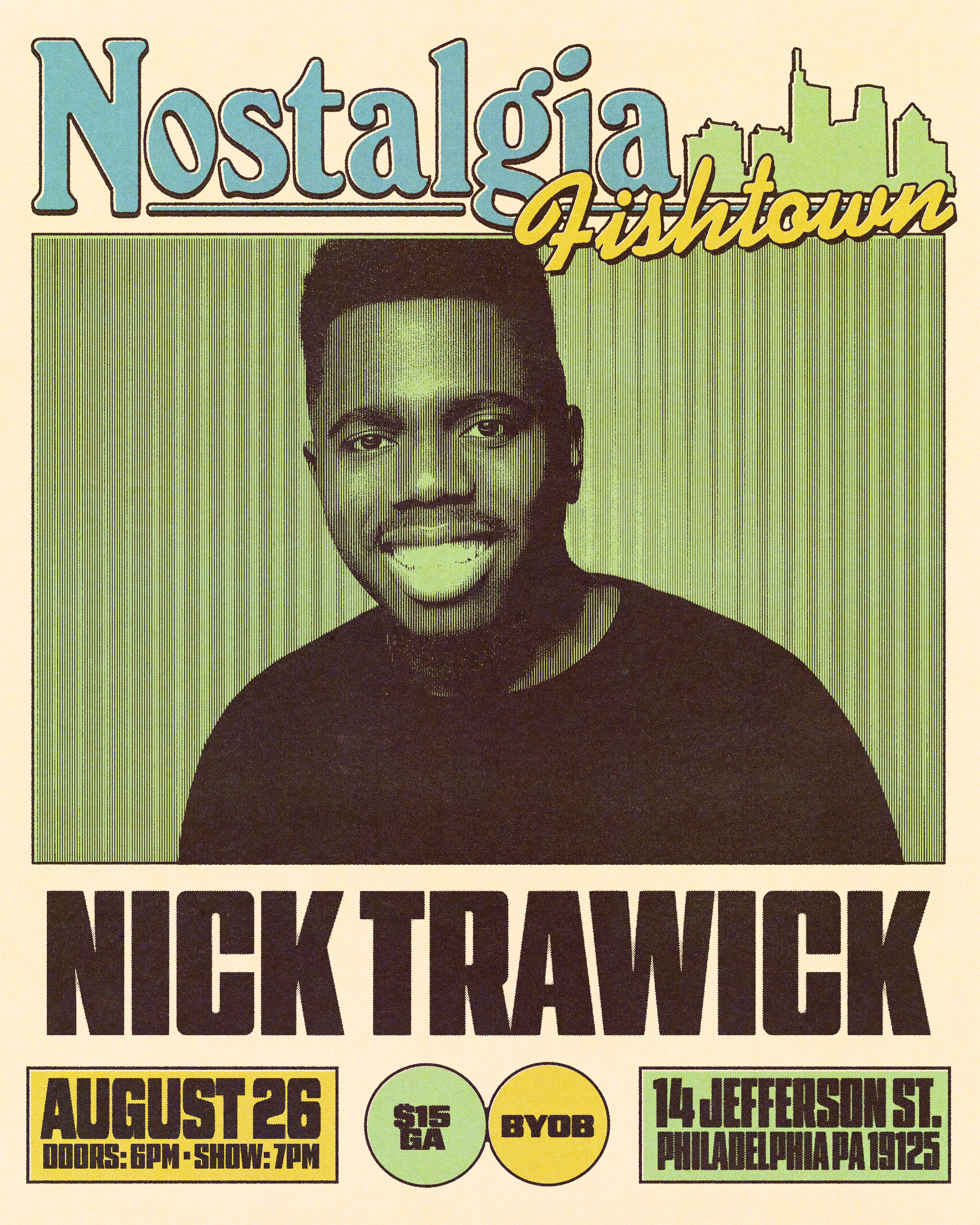 The Nick Trawick Project artwork from Nostalgia Fishtown