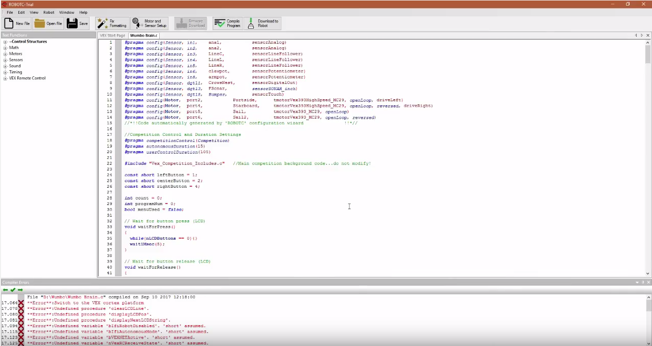 robotc tutor robotc tutor