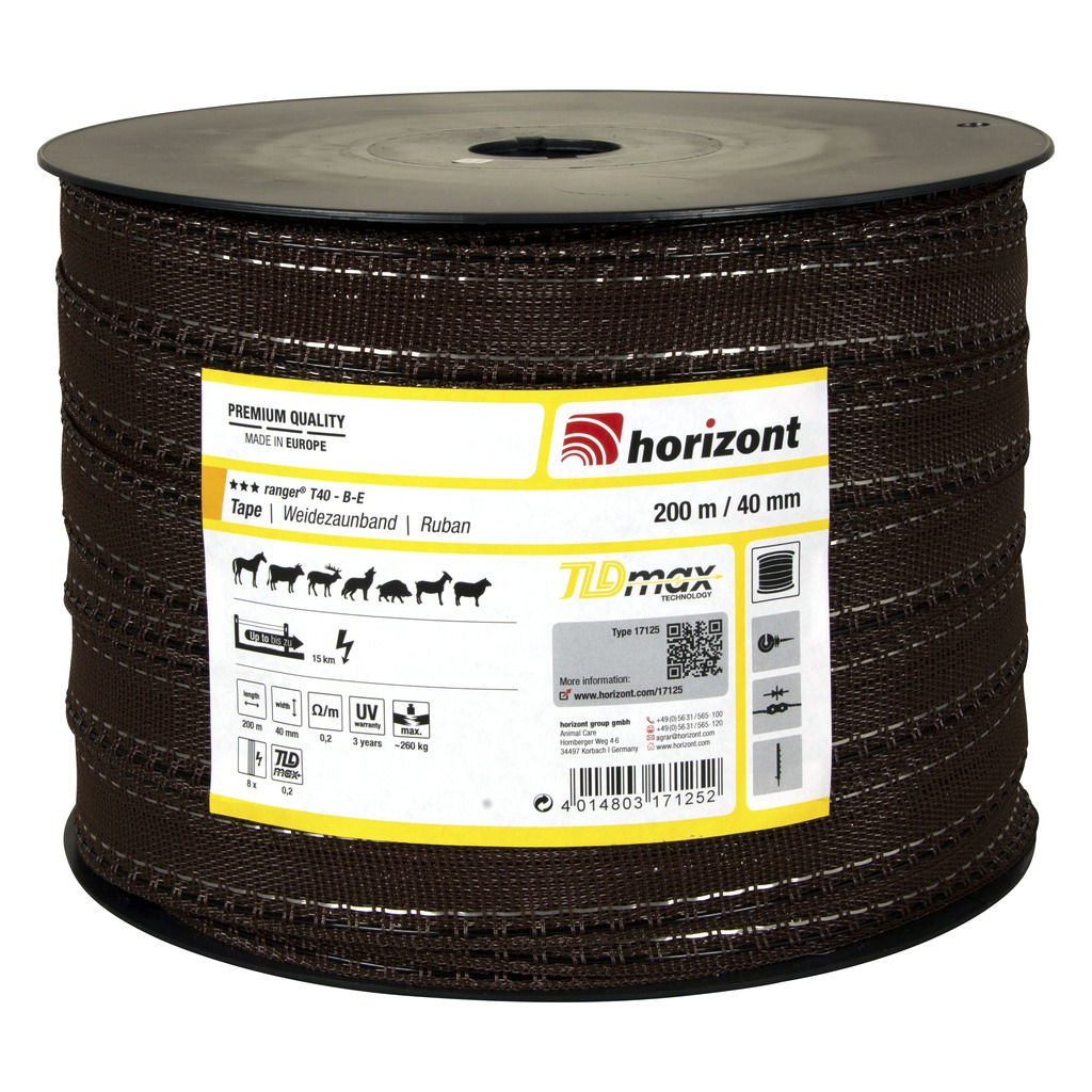 HORIZONT "EQUISTOP" TAPE T40, 40mm,  200 M