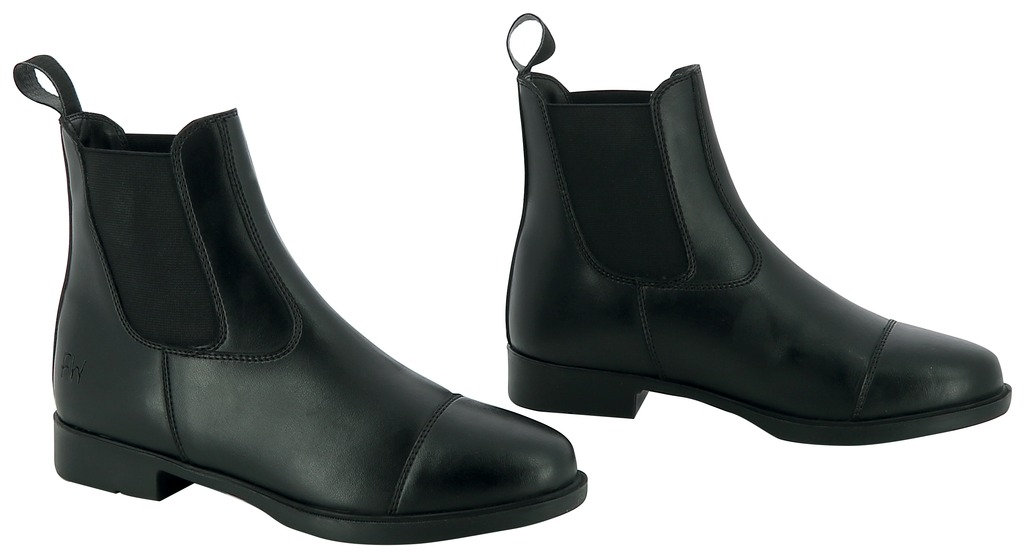 synthetic riding boots