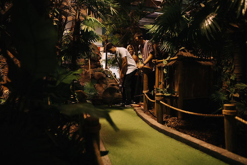 Unreal Mini Golf's Jungle Safari. #junglesafari #minigolf