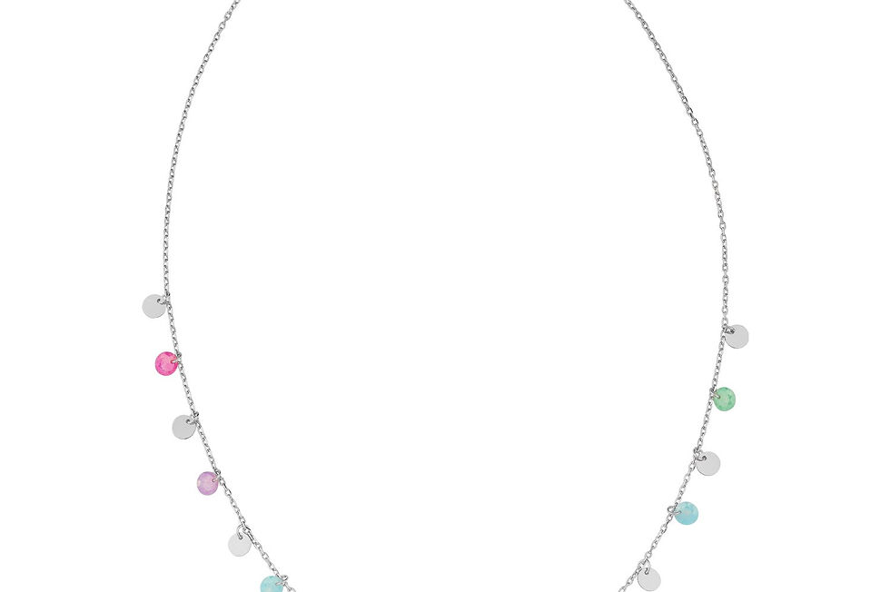 Pullu Sallantılı Kolye