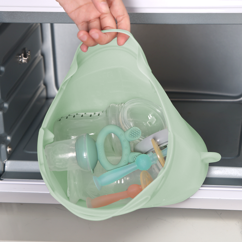 Thumbnail: Haakaa 2000ml Multipurpose Steamer & Steriliser Bag  (1 Pack)
