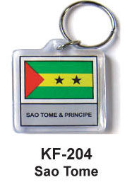 Sao Tome Keychain