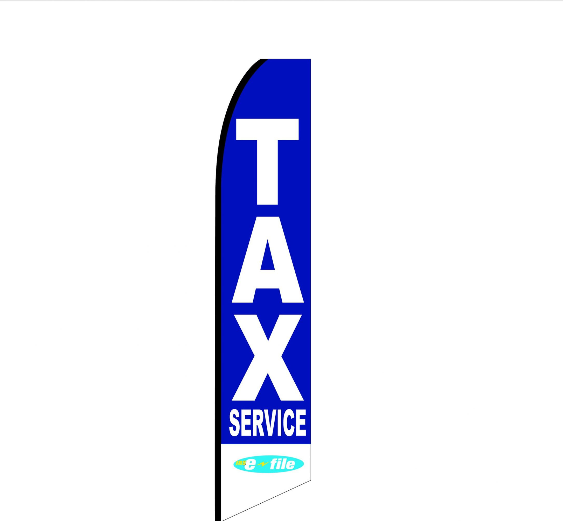 Tax Services Swooper flag