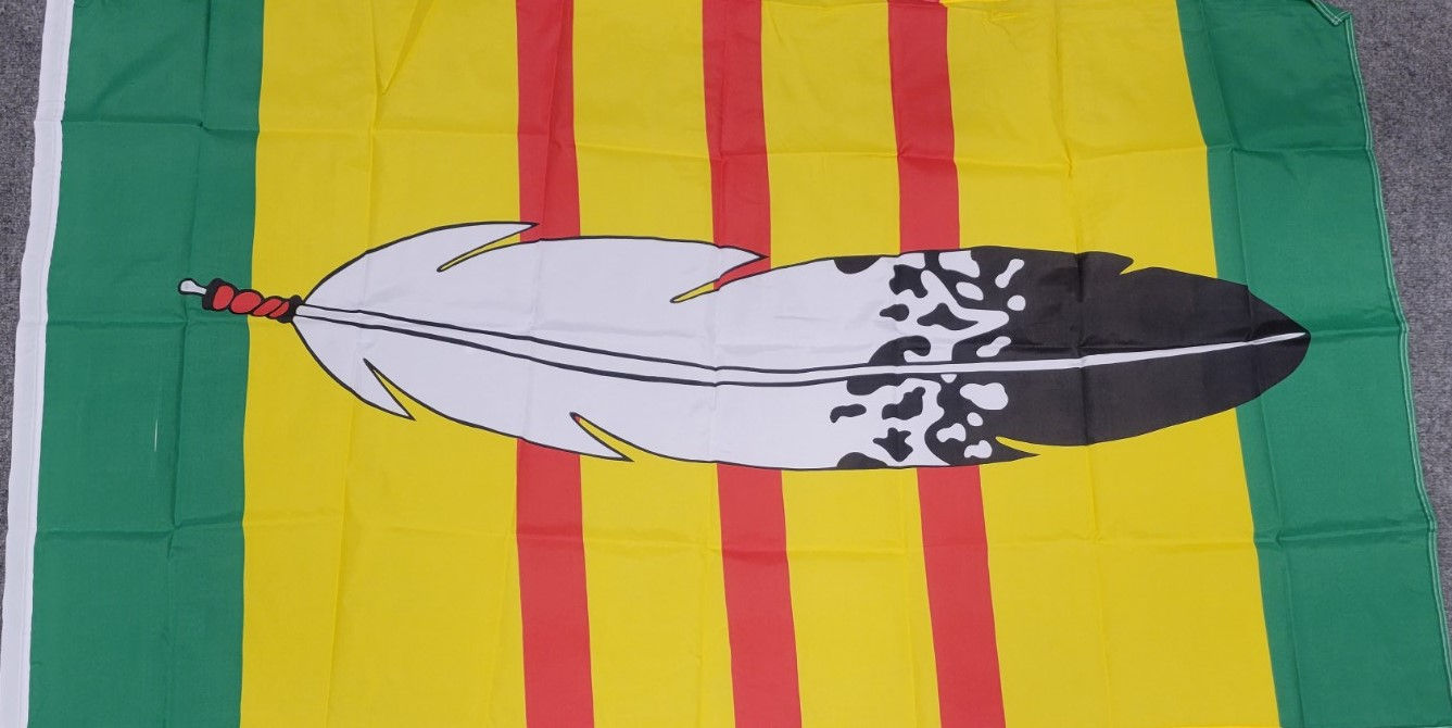 3x5' Vietnam Veteran Feather