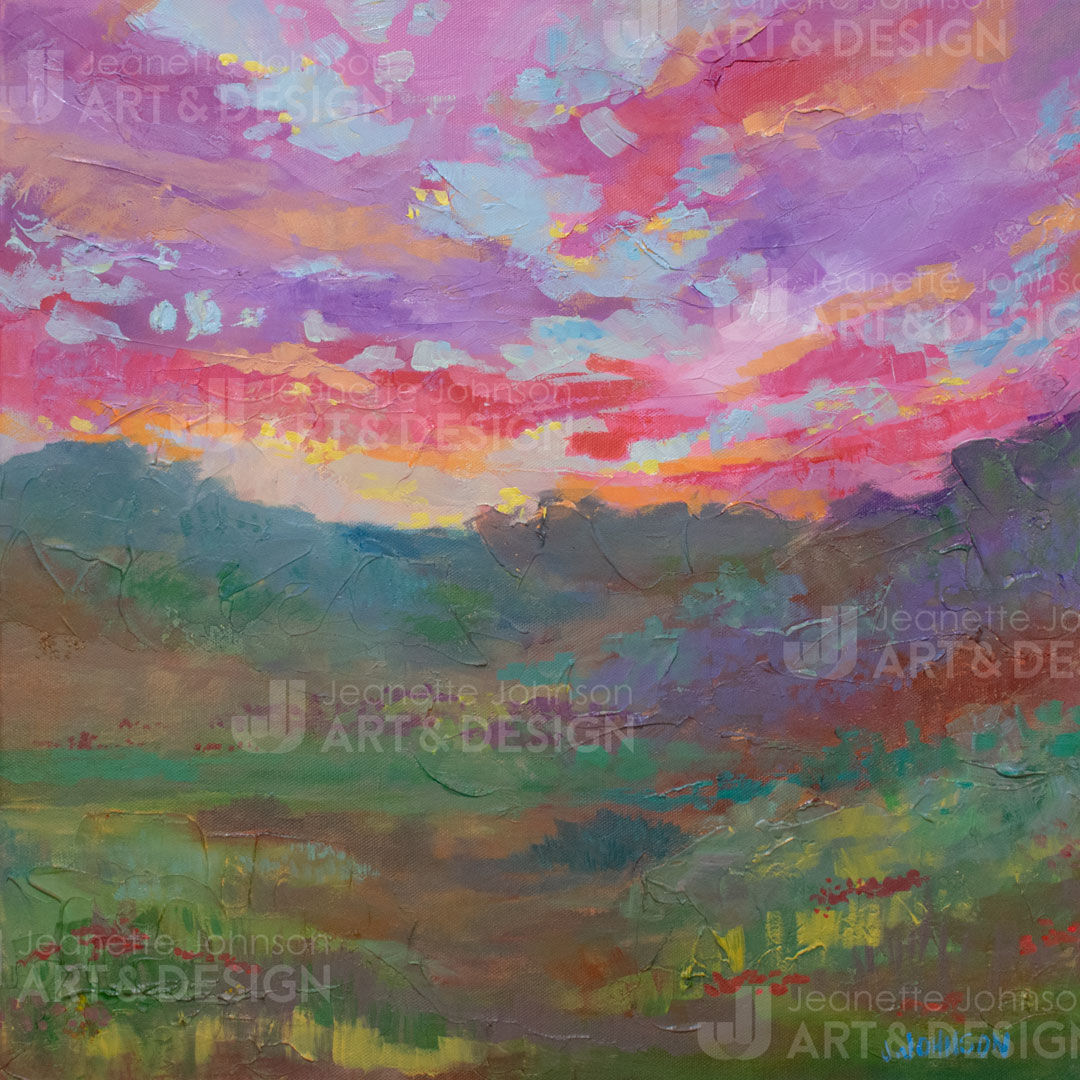 To Continents of Summer - Original Art