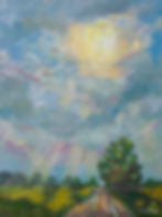 Sunbeams on the Road by Jeanette Johnson