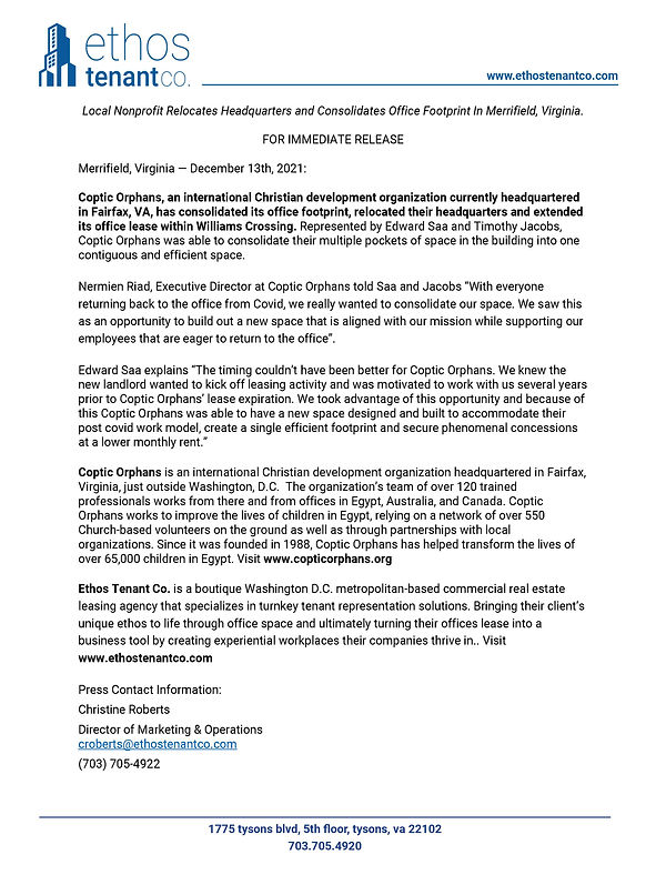 Coptic Orphan Press Release.jpg