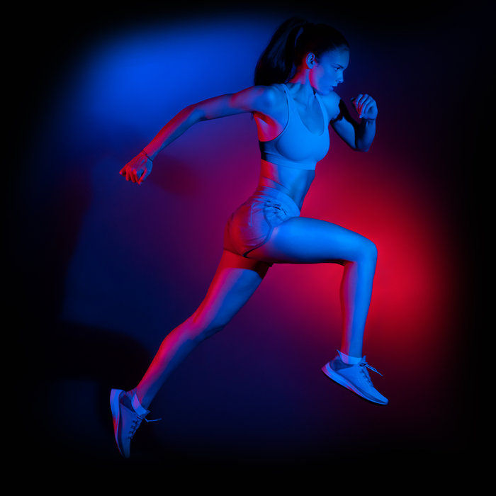 Running Woman in the Metaverse