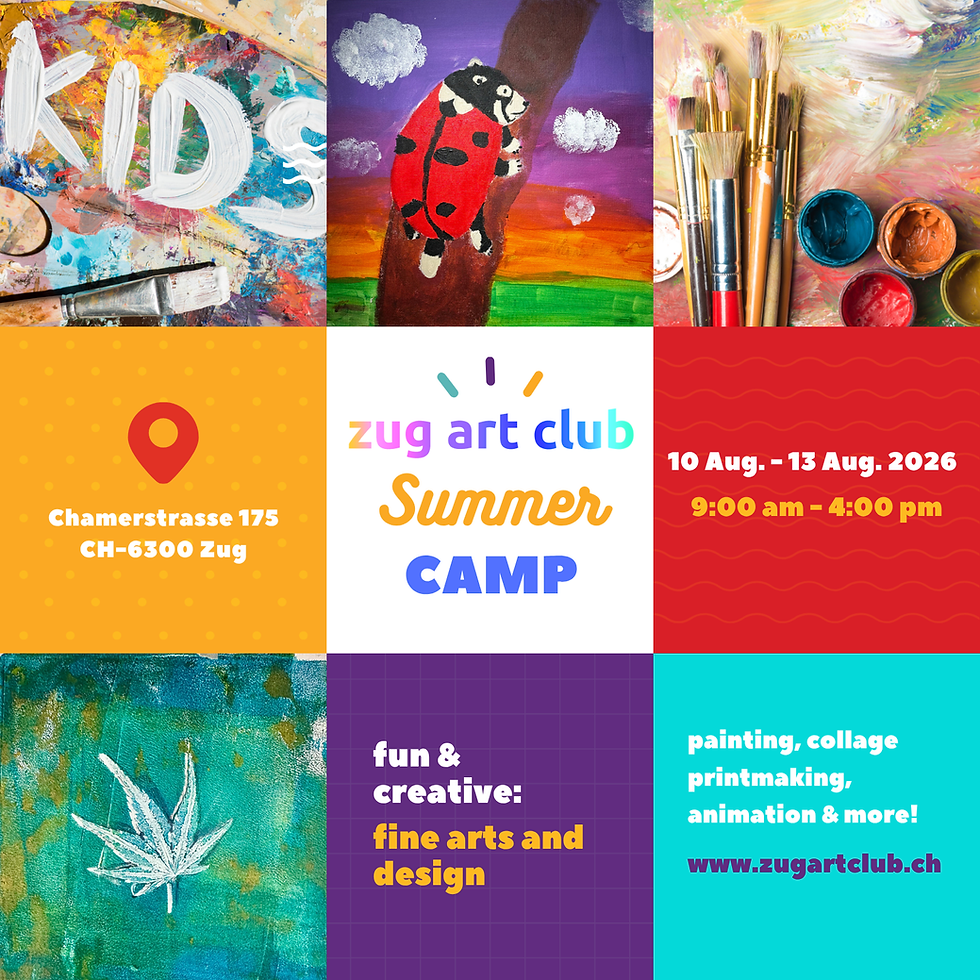 Art & Design Summer Camp (August 2026)