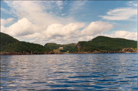 Ireland's Eye from across the harbour- ca. 1989