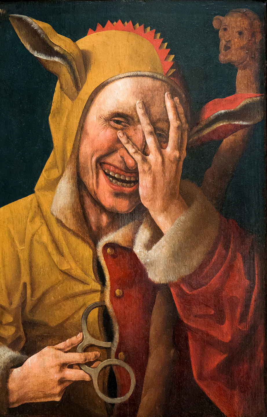 Court Jester laughing