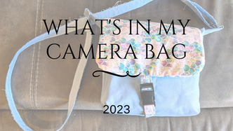 What's in My Camera Bag