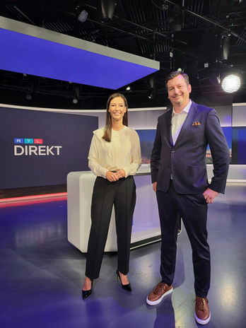 Hartwin Maas und Pinar Atalay bei RTL
