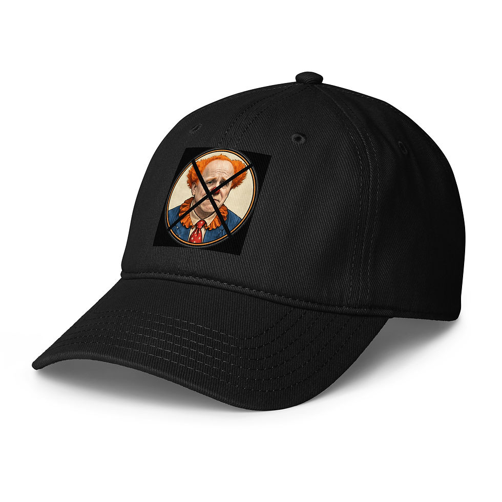 Thumbnail: "NO CLOWNS" Low-profile baseball cap