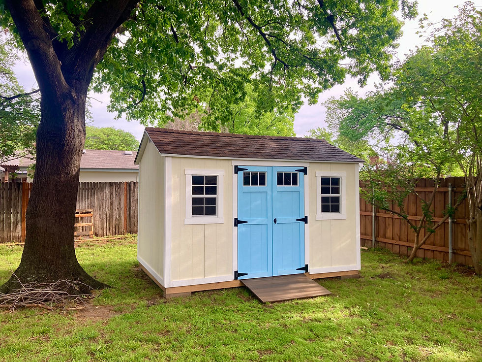8x12 Shed Built in Bedford, TX