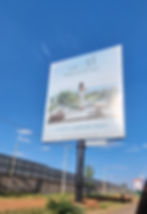 44 Lagoon teaser campaign strategy billboard site