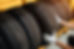 a picture of a stock of tyres