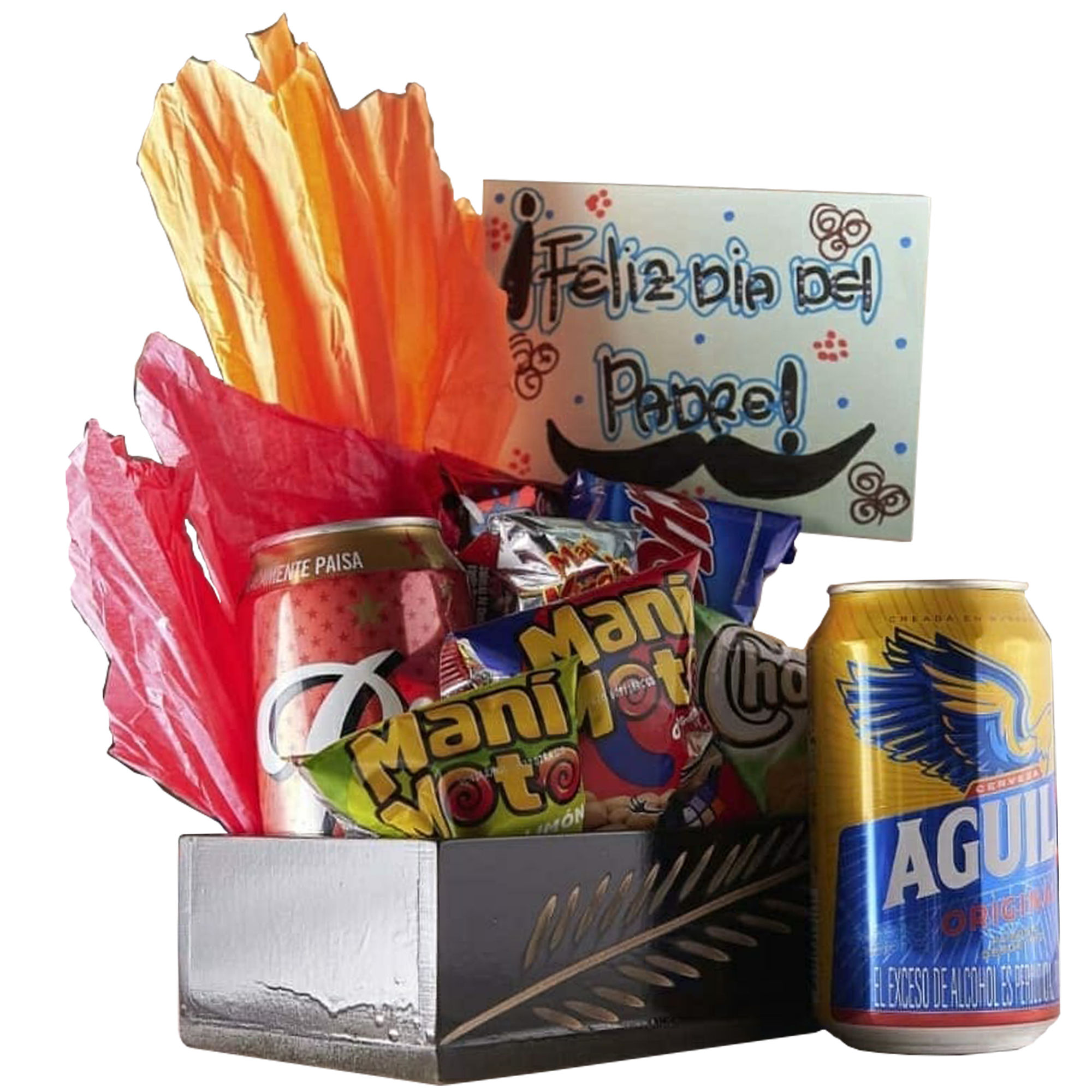 Ref. Sentimiento 0012 Ancheta dia padre combo # 4