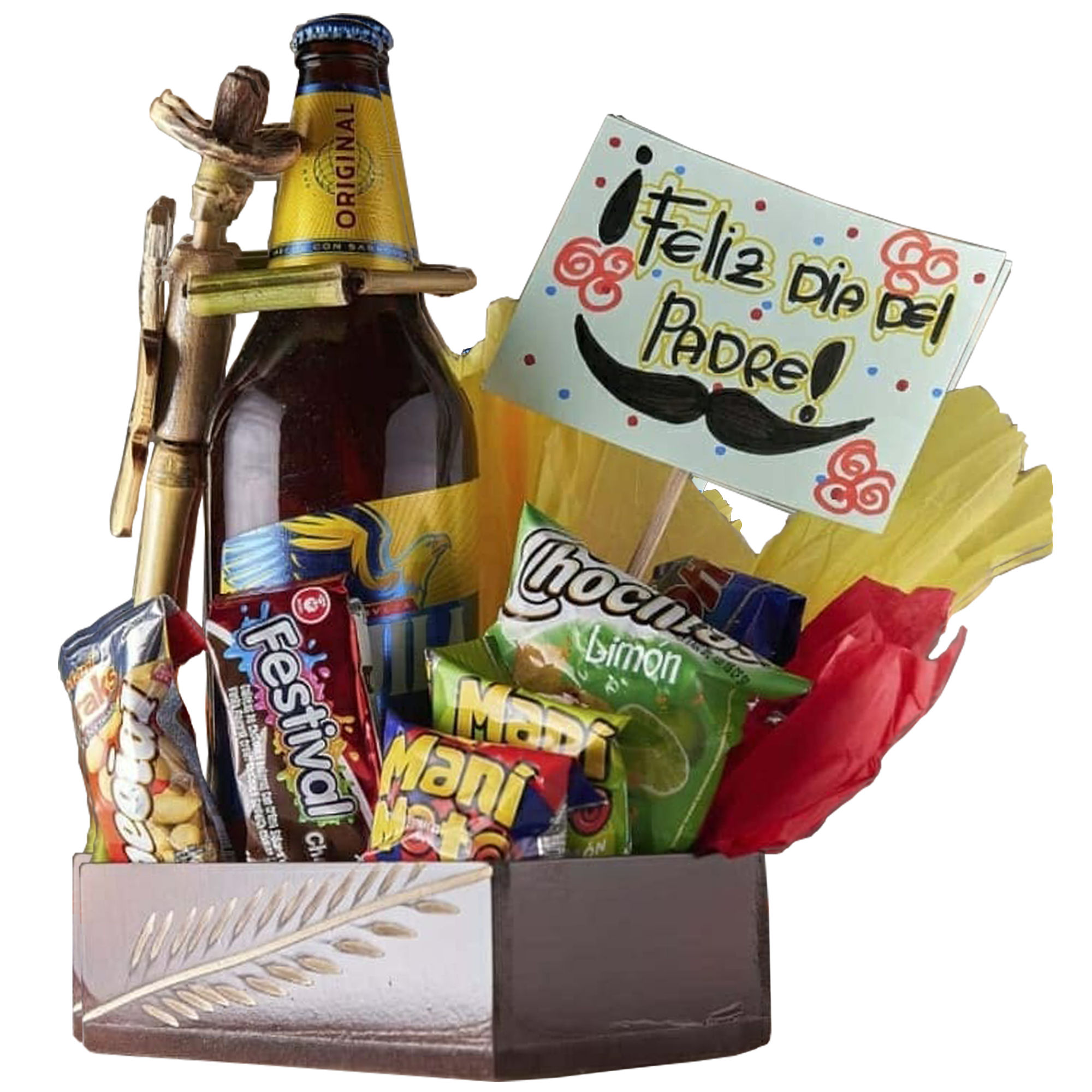 Ref. Sentimiento 0014 Ancheta dia padre combo # 6