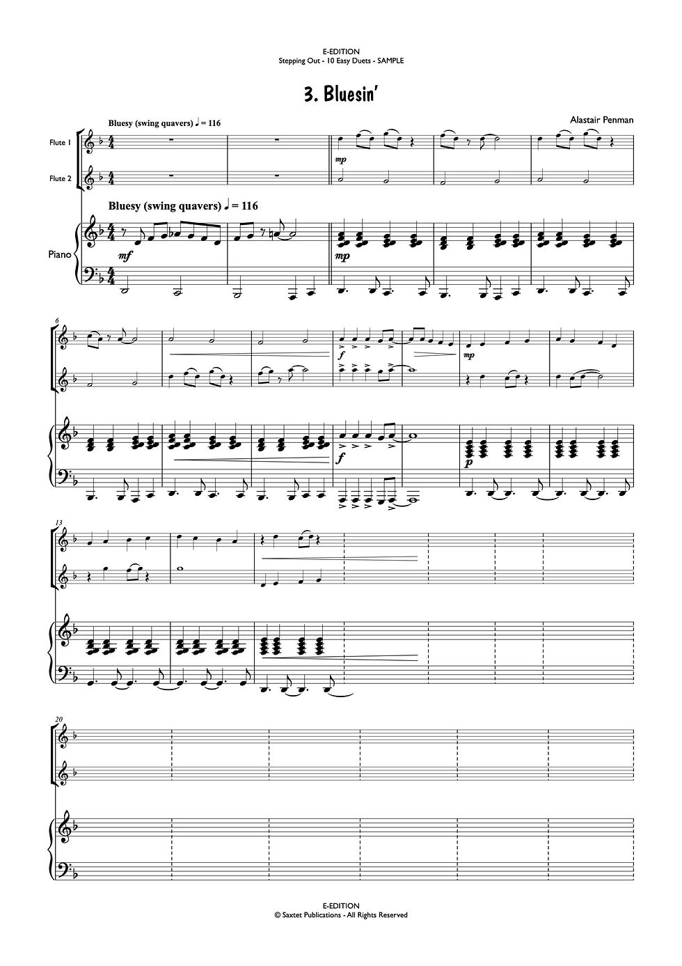 Thumbnail: Stepping Out (flute)