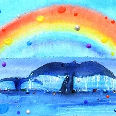rainbow over the ocean .webp