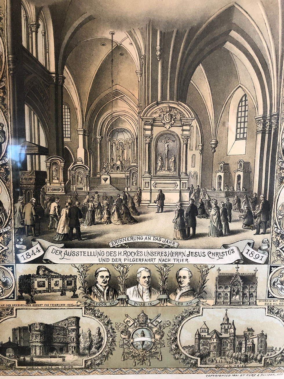 Thumbnail: German Christian theme Etching 