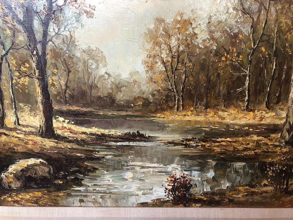 Thumbnail: Fall trees on the bank